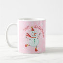 Search for pink snowflakes mugs Glitter