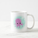 Recherche de poulpes mignons tasses Illustration