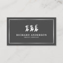 Search for financial services business cards Elegant