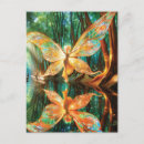 Search for fairy wings postcards Forest