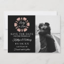 Recherche de rose gold save the dates Moderne