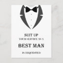 Search for bow man postcards Groomsman