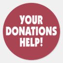 Search for donation stickers Charity