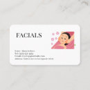 Recherche de facial cartes visite Modifiable