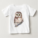 Search for owl clothes baby baby shirts Watercolor