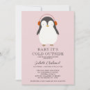 Recherche de pingouin mignon invitations Aquarelle