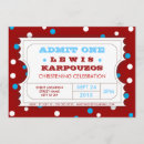 Search for party christening invitations Blue
