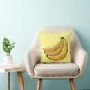 Recherche de banane coussins Jaune