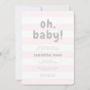 Search for lights baby shower invitations Blush pink