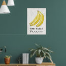 Recherche de banane jaune posters Fruit