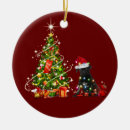 Search for black pug ornaments Xmas