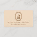 Recherche de mobile spray tan business cards Bronze