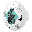 Recherche de chat noir boutons et poignées de porte Vintage