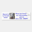 Search for dog breed bumper stickers Puppy