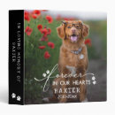 Search for pet binders Forever in our hearts