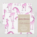 Search for giraffe 4x6 invitations Animals