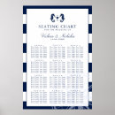Search for nautical wedding seating charts Navy and white
