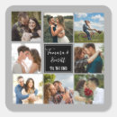 Search for friend wedding stickers Black