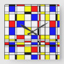 Search for de stijl clocks Minimalist