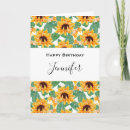 Search for yellow and green birthday cards Floral