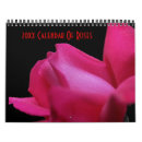 Search for rose calendars Blooming