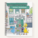 Search for big bird sesame street notebooks Abby cadabby