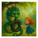 Recherche de dragon vert posters Imaginaire