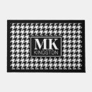 Search for houndstooth doormats Geometric