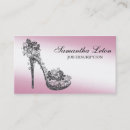 Recherche de talon cartes visite Fashionista