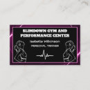 Search for workout business cards Trainer