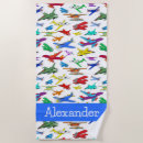 Search for airplane beach towels Flying