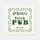 Search for st patricks day napkins Pub