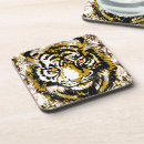 Recherche de tigre dessous de verres Pour elle
