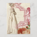 Search for historical fashion postcards Jane austen