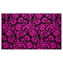 Search for hot pink and black fabric Girly