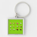 Search for cute sushi keychains Wasabi