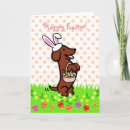 Search for dachshund easter cards Cute