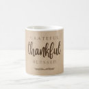 Search for thankful grateful blessed mugs Simple