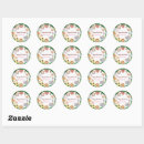 Search for zoo birthday stickers Giraffe