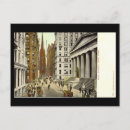 Recherche de wall street cartes postales New york