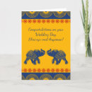 Recherche de mariage indien vœux cartes Newly weds