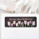 Search for tulips return address labels Country