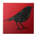 Recherche de oiseau rouge carreaux Tuile