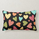 Recherche de motif noir rose coussins Vert