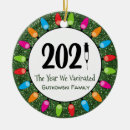 Search for vaccinated ornaments 2021