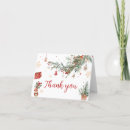 Search for christmas thank you cards Red