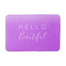 Search for hello beautiful bath mats Elegant