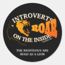 Recherche de introverti autocollants Typographie