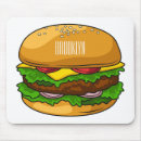 Recherche de hamburger tapis souris Nourriture