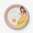 Search for beauty and the beast plates Disney princess